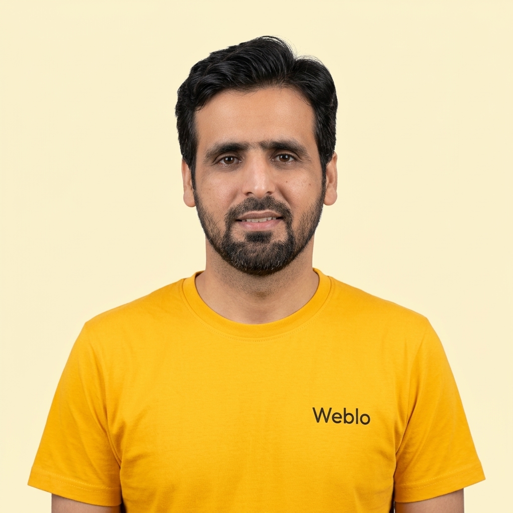 Azhar Ali — CEO and Founder of Weblo